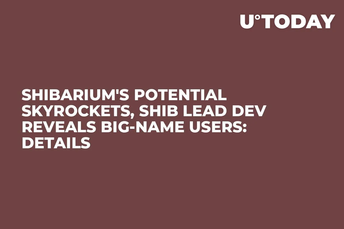 Shibarium's Potential Skyrockets, SHIB Lead Dev Reveals Big-Name Users: Details