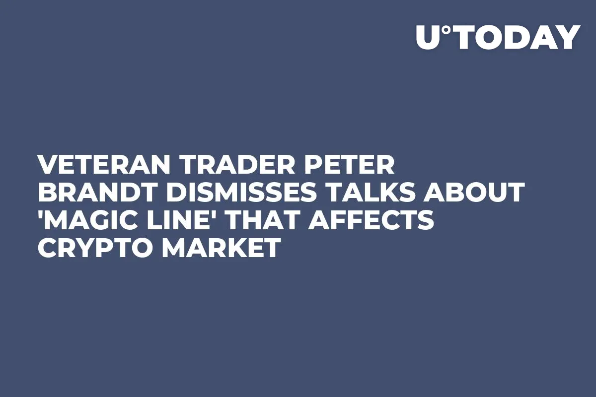 Veteran Trader Peter Brandt Dismisses Talks About 'Magic Line' That Affects Crypto Market