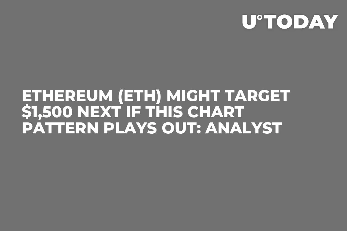 Ethereum (ETH) Might Target $1,500 Next If This Chart Pattern Plays Out: Analyst