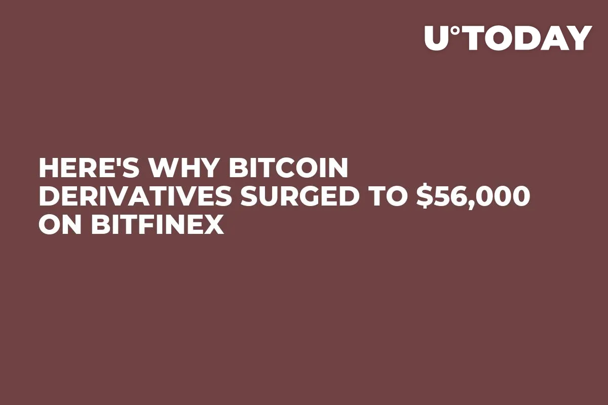 Here's Why Bitcoin Derivatives Surged to $56,000 on Bitfinex