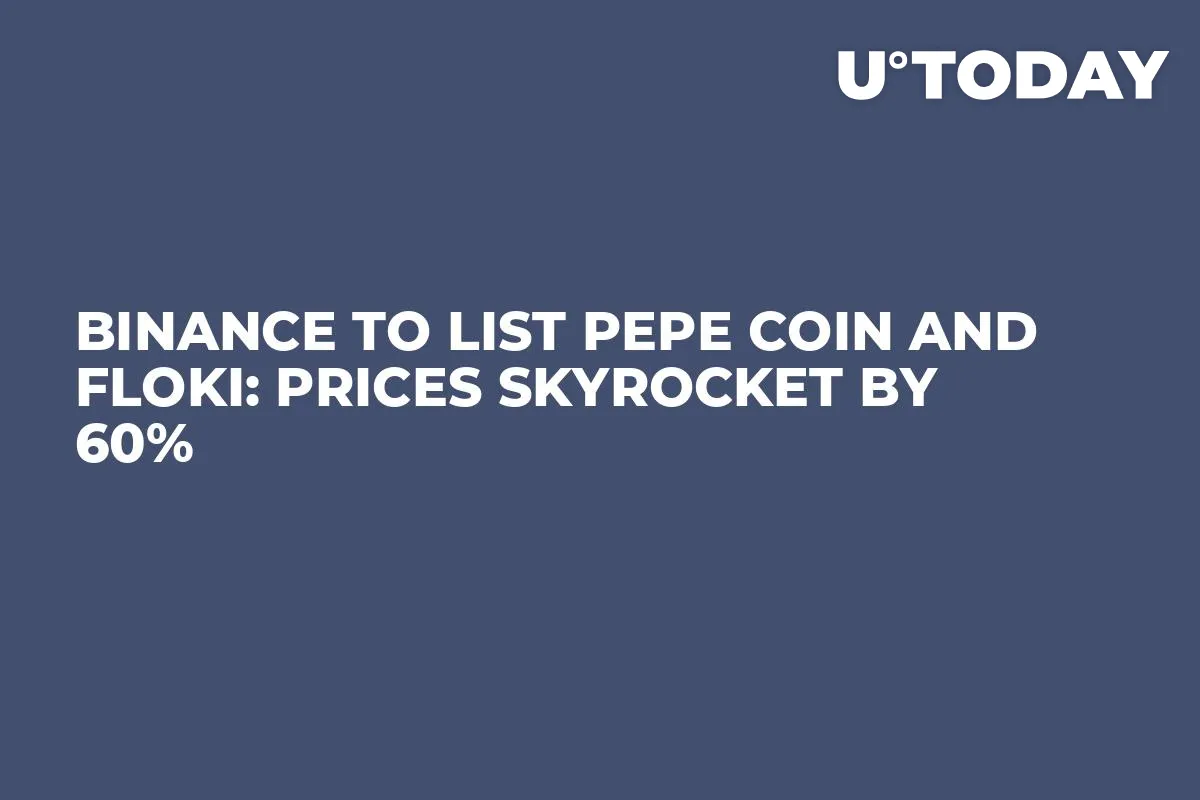 Binance to List PEPE Coin and FLOKI: Prices Skyrocket by 60%