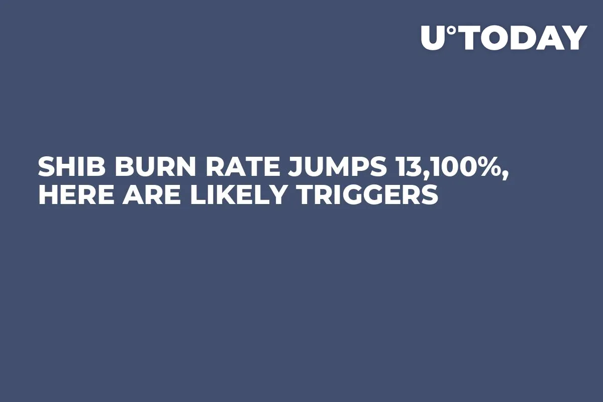 SHIB Burn Rate Jumps 13,100%, Here Are Likely Triggers