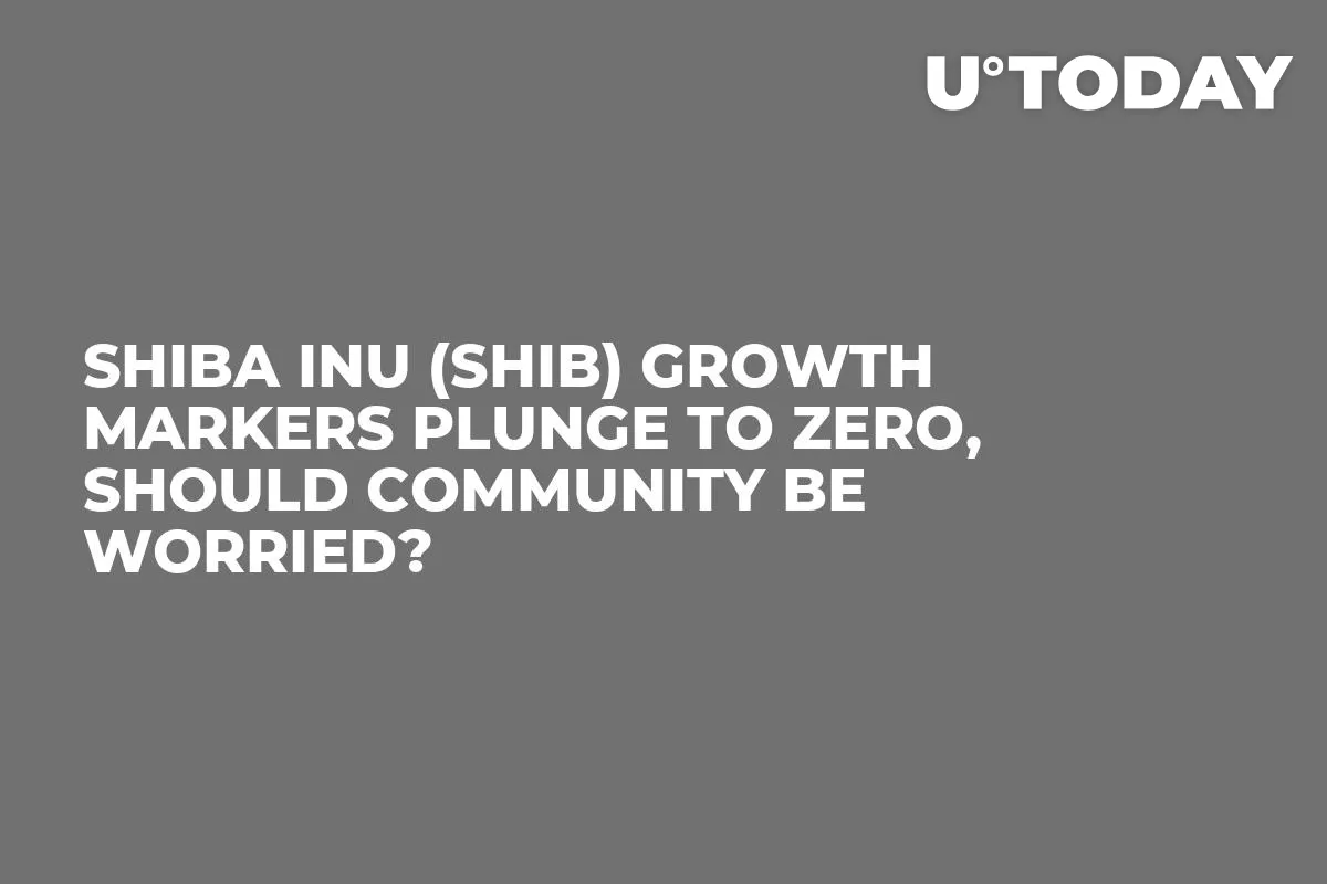 Shiba Inu (SHIB) Growth Markers Plunge to Zero, Should Community Be Worried?