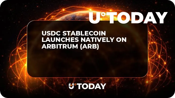 USDC Stablecoin Launches Natively on Arbitrum (ARB)