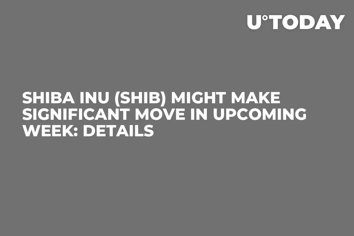Shiba Inu (SHIB) Might Make Significant Move in Upcoming Week: Details