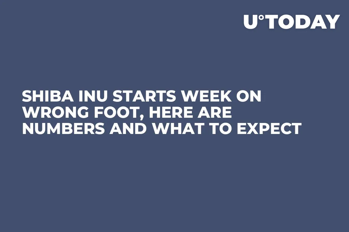 Shiba Inu Starts Week on Wrong Foot, Here Are Numbers and What to Expect