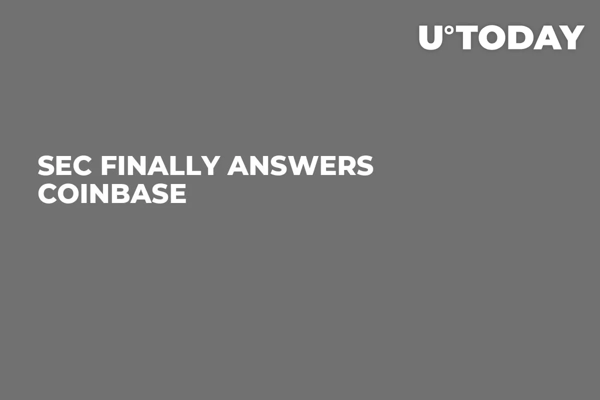 SEC Finally Answers Coinbase