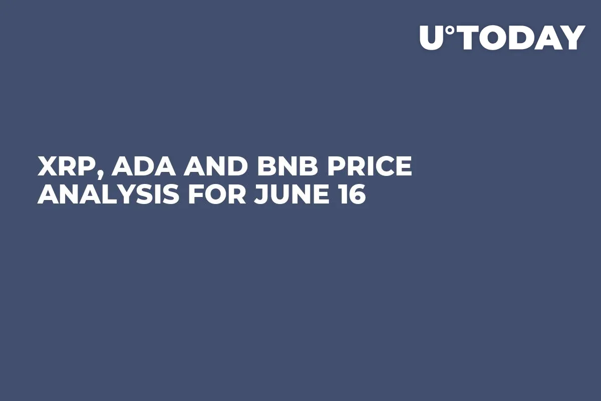 XRP, ADA and BNB Price Analysis for June 16