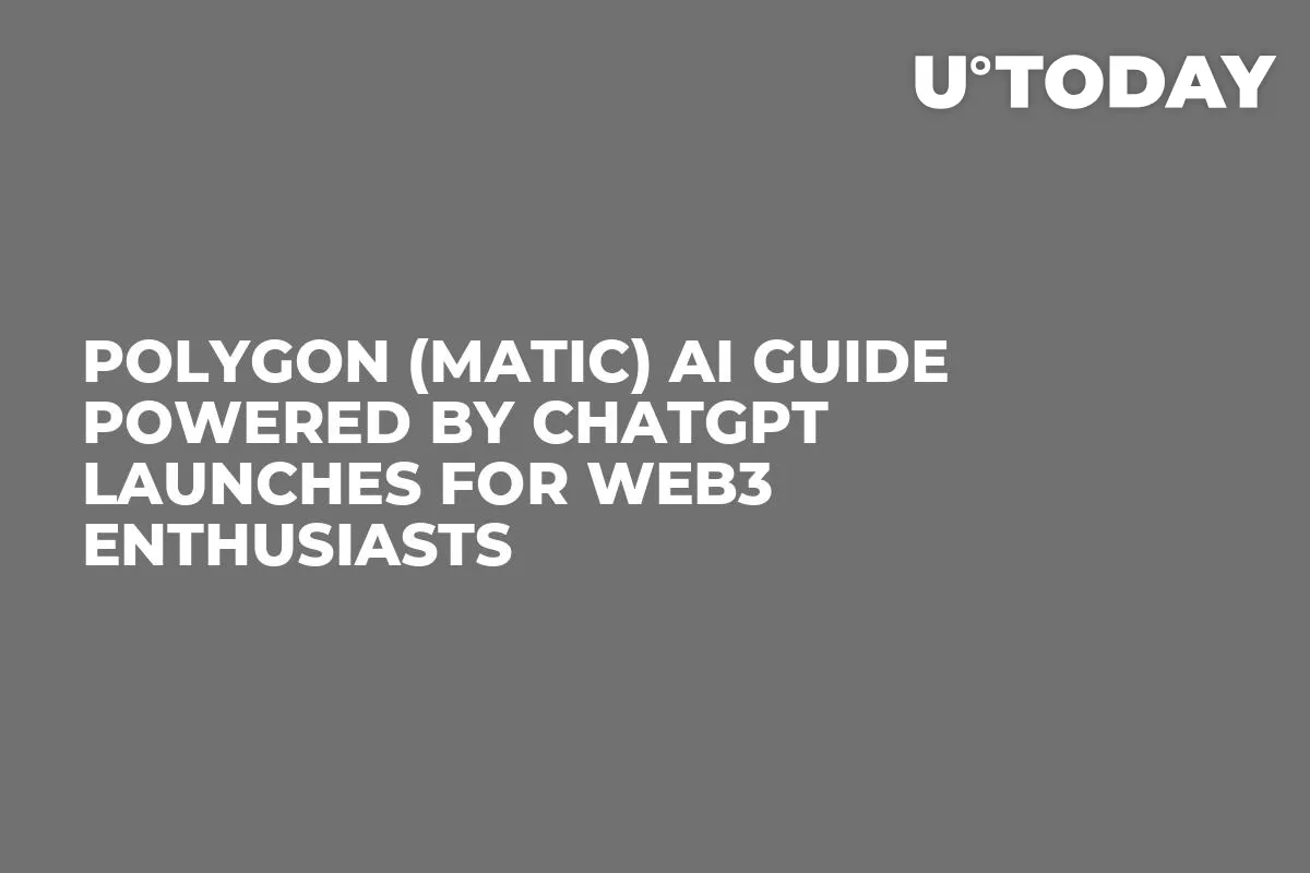 Polygon (MATIC) AI Guide Powered by ChatGPT Launches for Web3 Enthusiasts