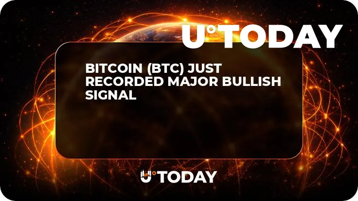 Bitcoin (BTC) Just Recorded Major Bullish Signal