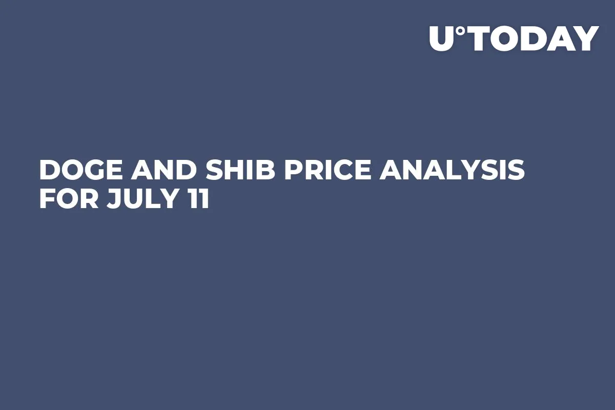 DOGE and SHIB Price Analysis for July 11