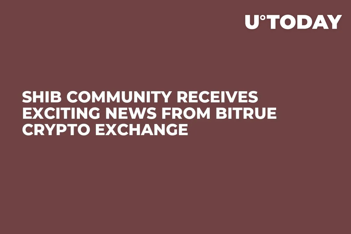 SHIB Community Receives Exciting News From Bitrue Crypto Exchange