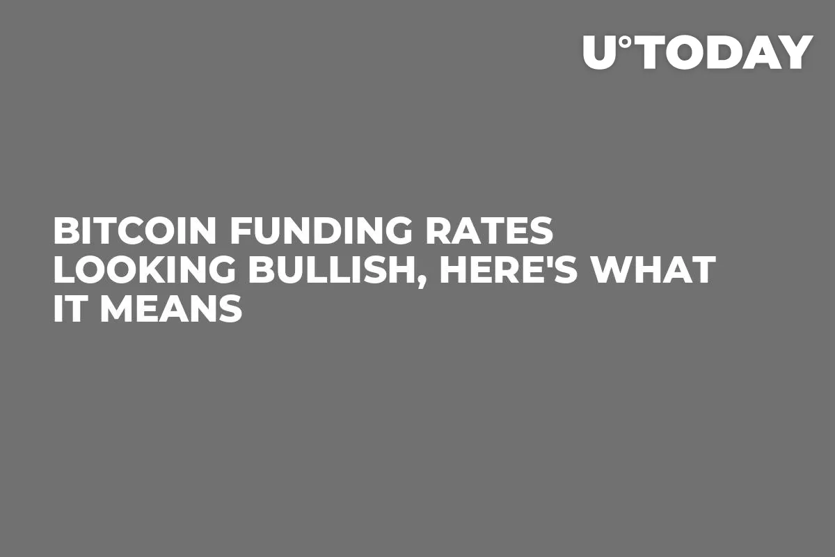 Bitcoin Funding Rates Looking Bullish, Here's What It Means