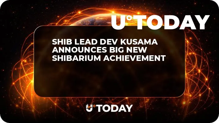 SHIB Lead Dev Kusama Announces Big New Shibarium Achievement