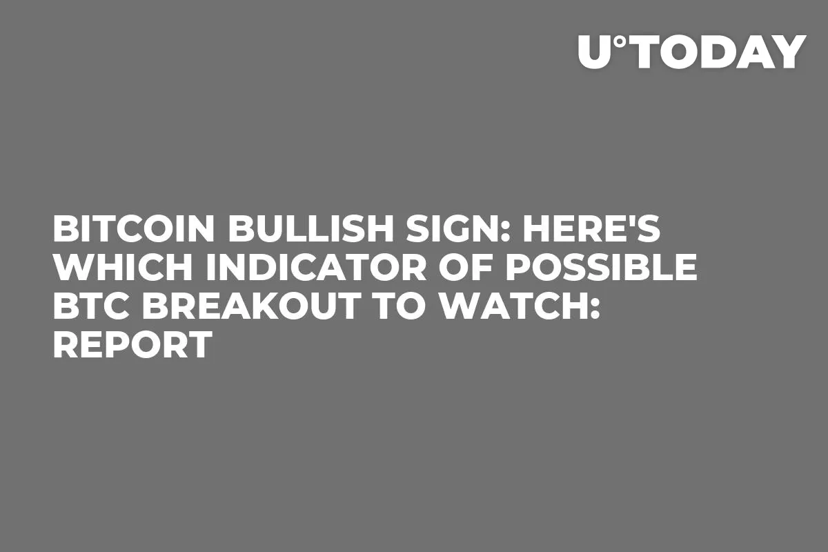 Bitcoin Bullish Sign: Here's Which Indicator of Possible BTC Breakout to Watch: Report