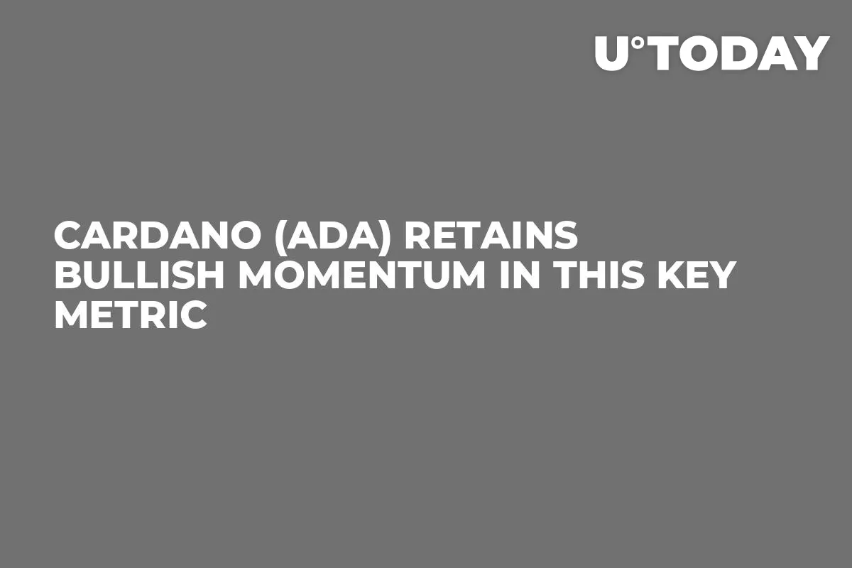 Cardano (ADA) Retains Bullish Momentum in This Key Metric