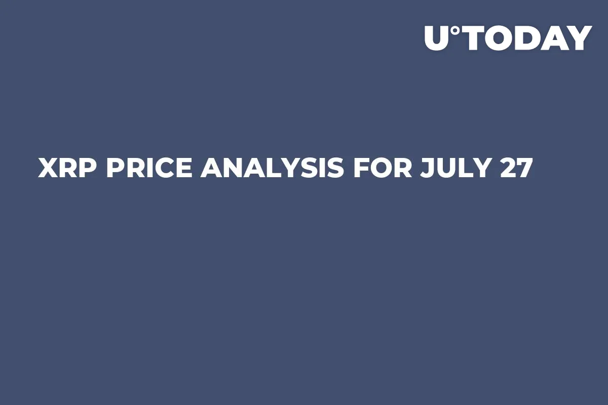XRP Price Analysis for July 27