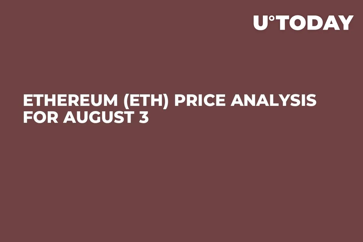Ethereum (ETH) Price Analysis for August 3