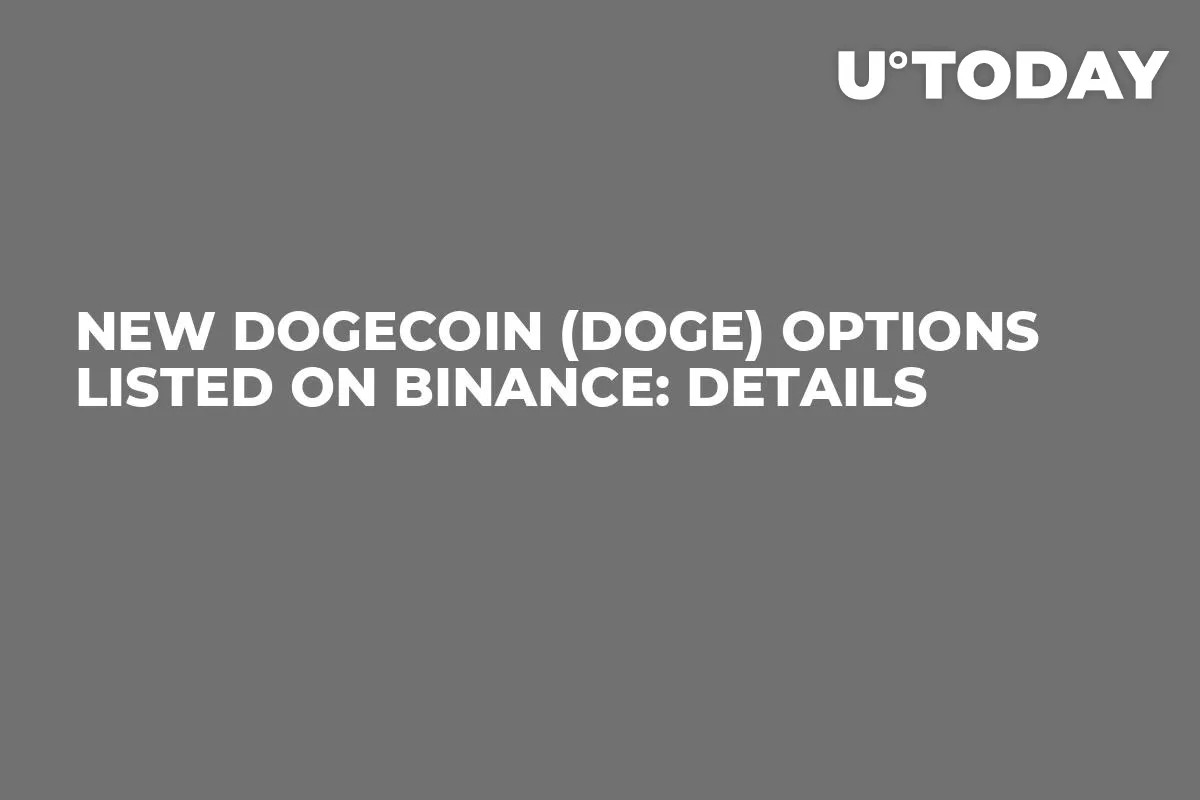 New Dogecoin (DOGE) Options Listed on Binance: Details