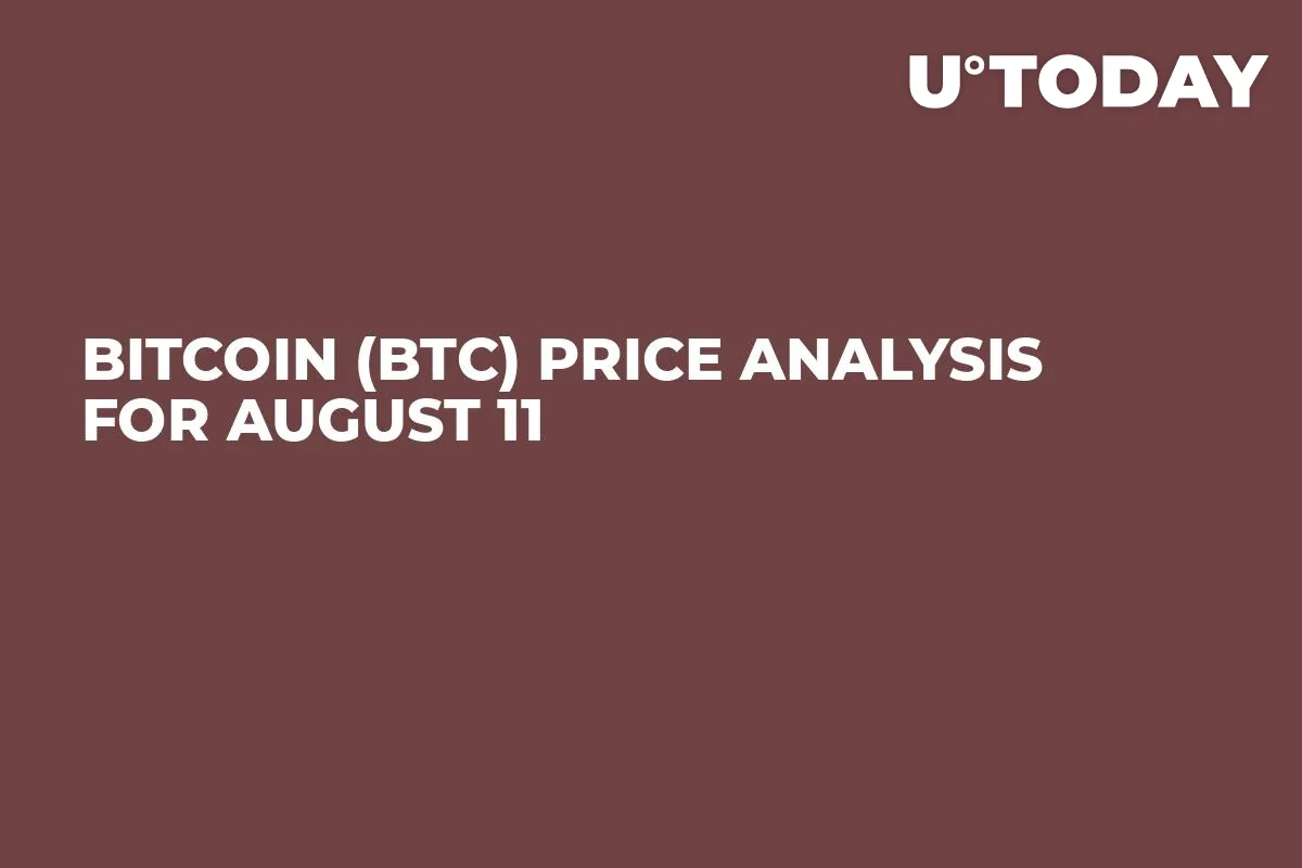 Bitcoin (BTC) Price Analysis for August 11