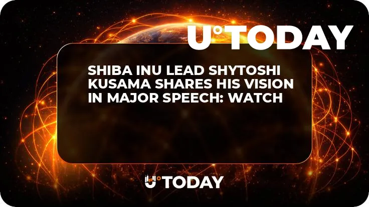 Shiba Inu Lead Shytoshi Kusama Shares His Vision in Major Speech: Watch 