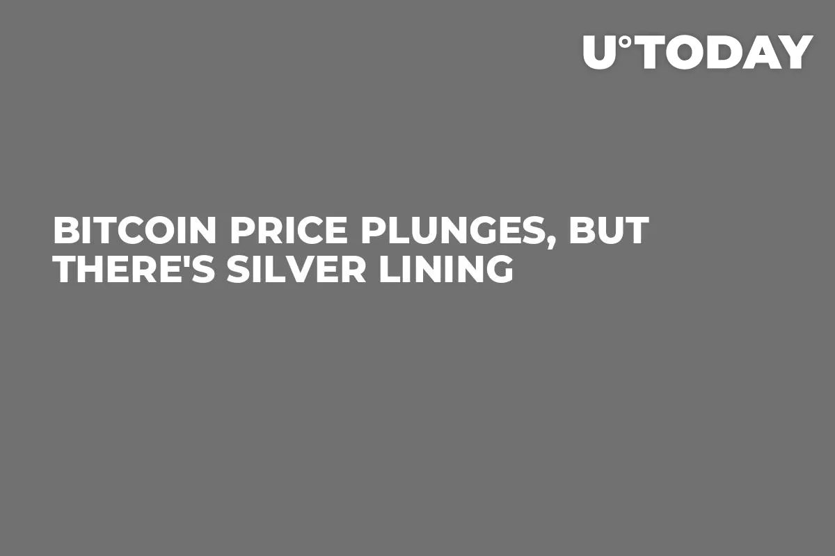 Bitcoin Price Plunges, But There's Silver Lining 
