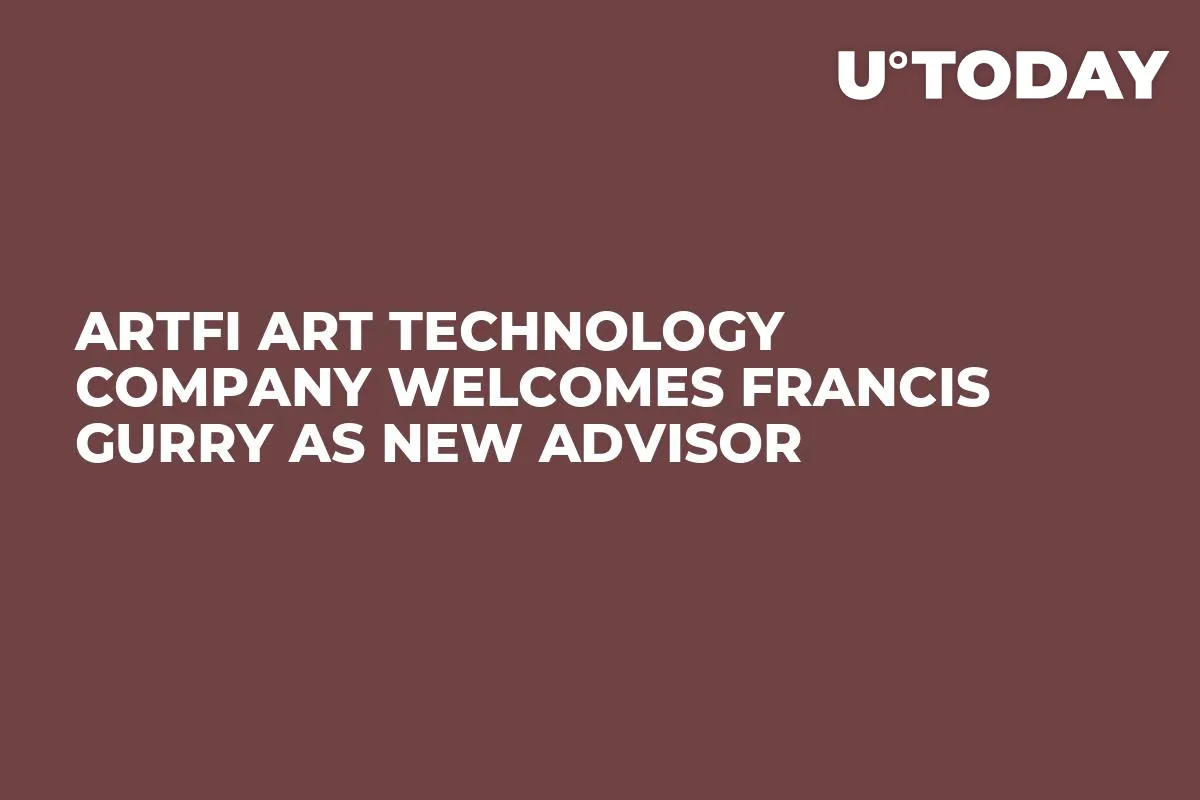 Artfi Art Technology Company Welcomes Francis Gurry as New Advisor