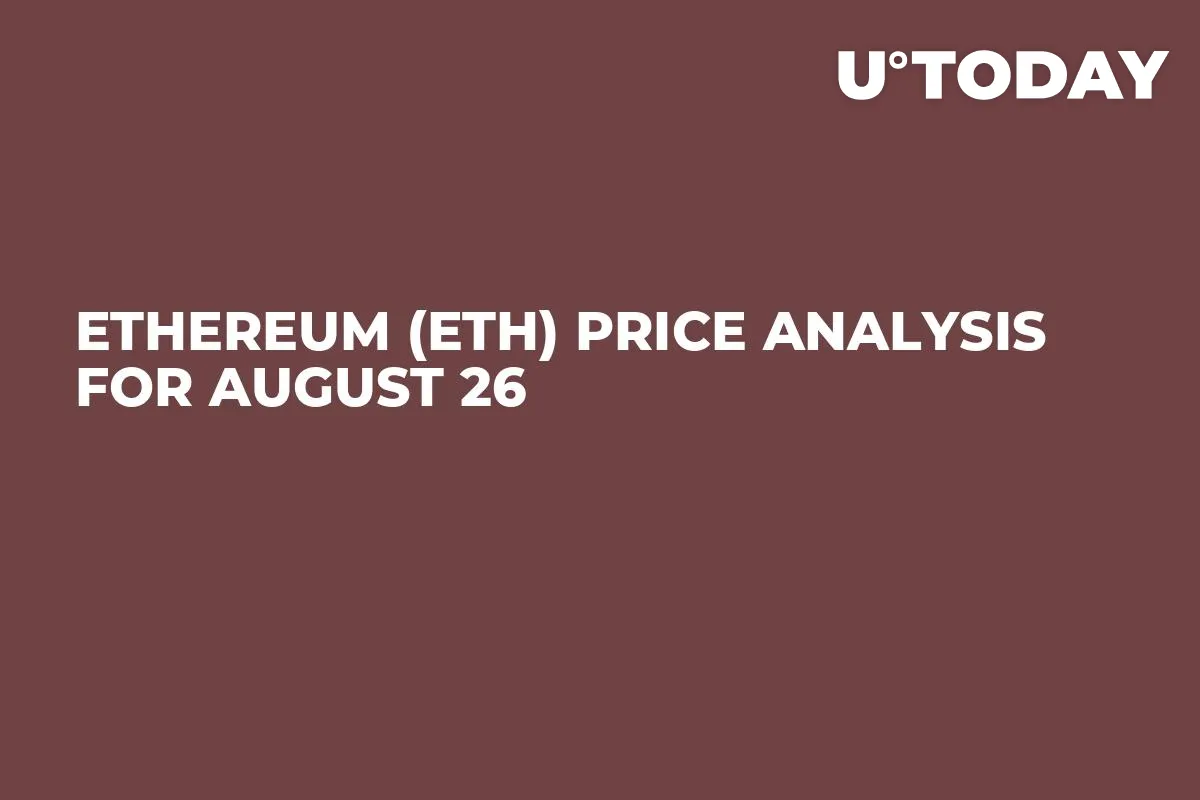 Ethereum (ETH) Price Analysis for August 26