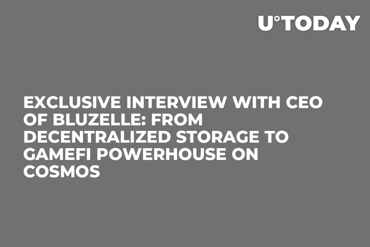 Exclusive Interview with CEO of Bluzelle: From Decentralized Storage to GameFi Powerhouse on Cosmos