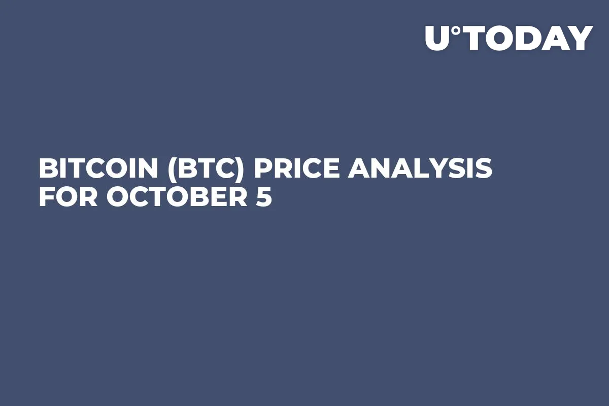 Bitcoin (BTC) Price Analysis for October 5