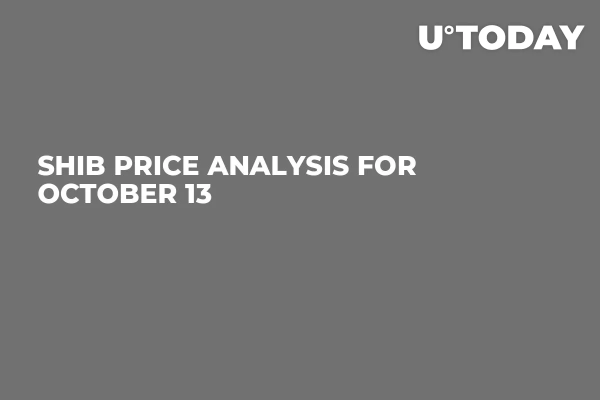 SHIB Price Analysis for October 13