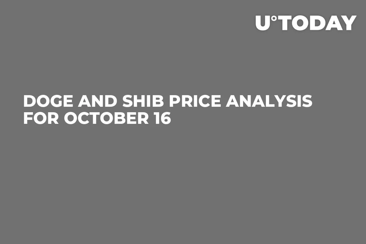 DOGE and SHIB Price Analysis for October 16