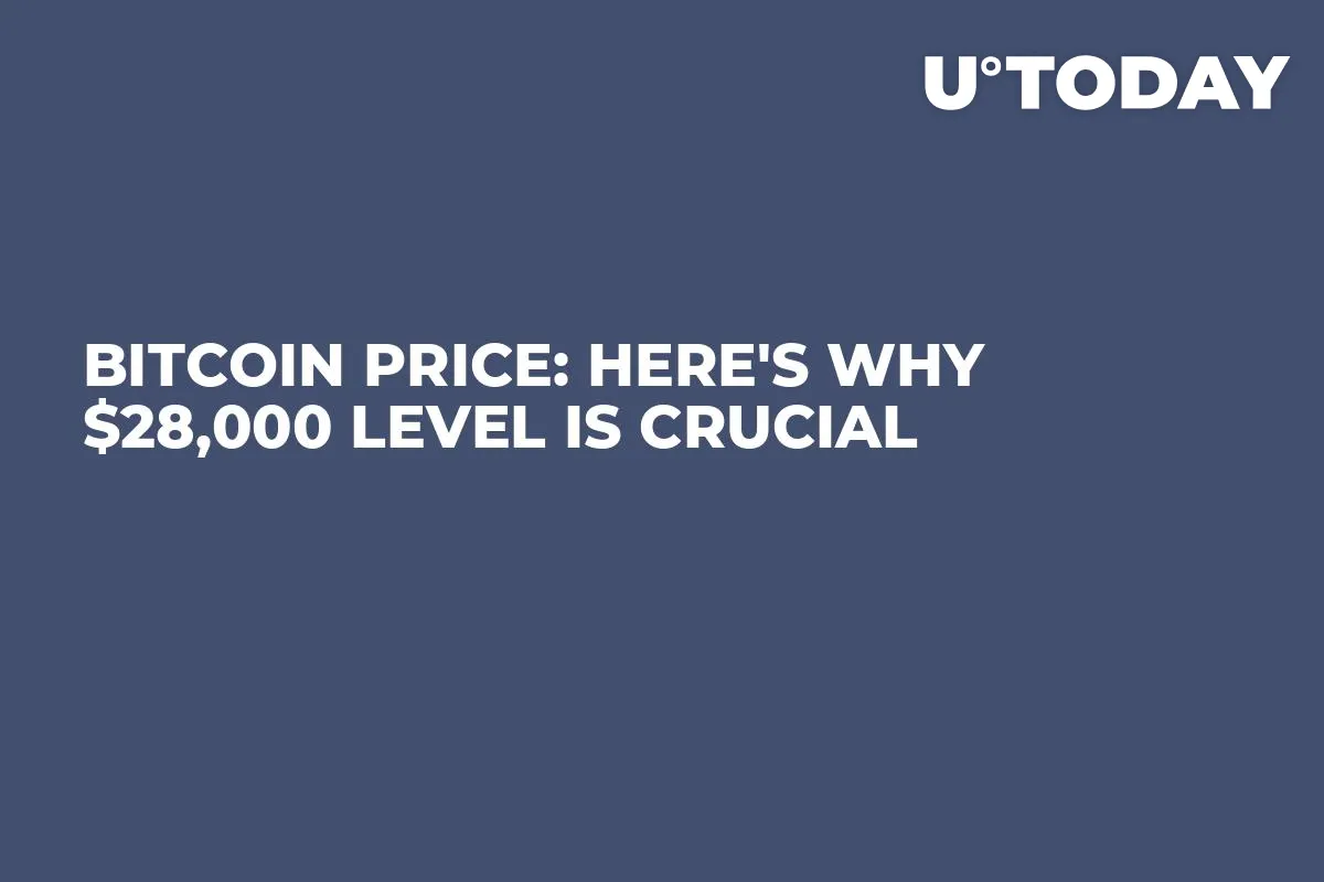 Bitcoin Price: Here's Why $28,000 Level Is Crucial