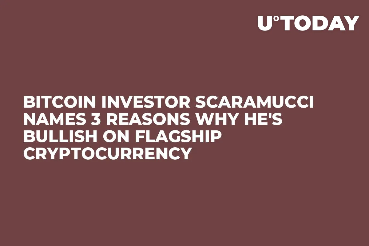 Bitcoin Investor Scaramucci Names 3 Reasons Why He's Bullish on Flagship Cryptocurrency