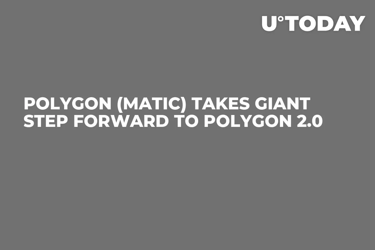 Polygon (MATIC) Takes Giant Step Forward to Polygon 2.0