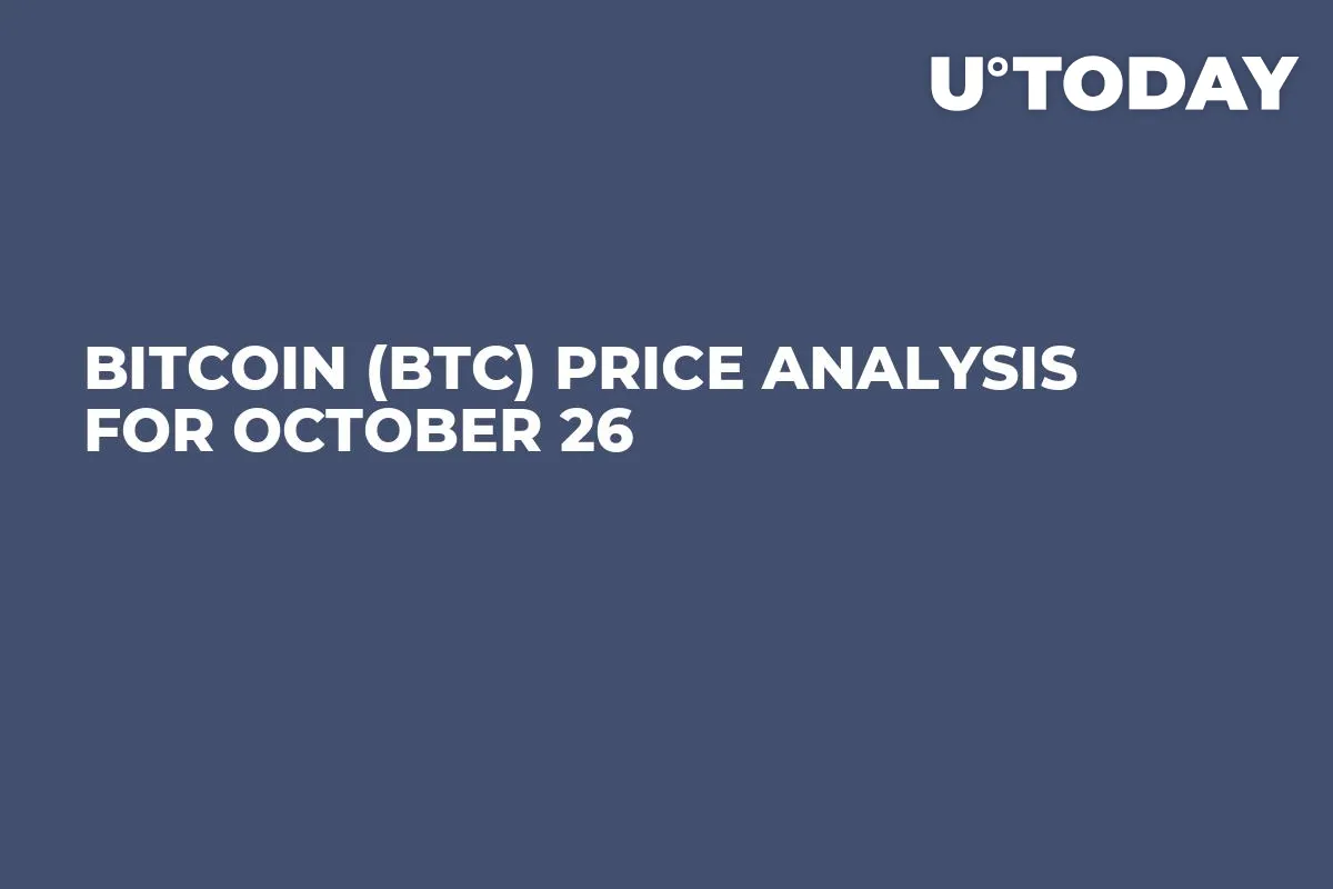 Bitcoin (BTC) Price Analysis for October 26