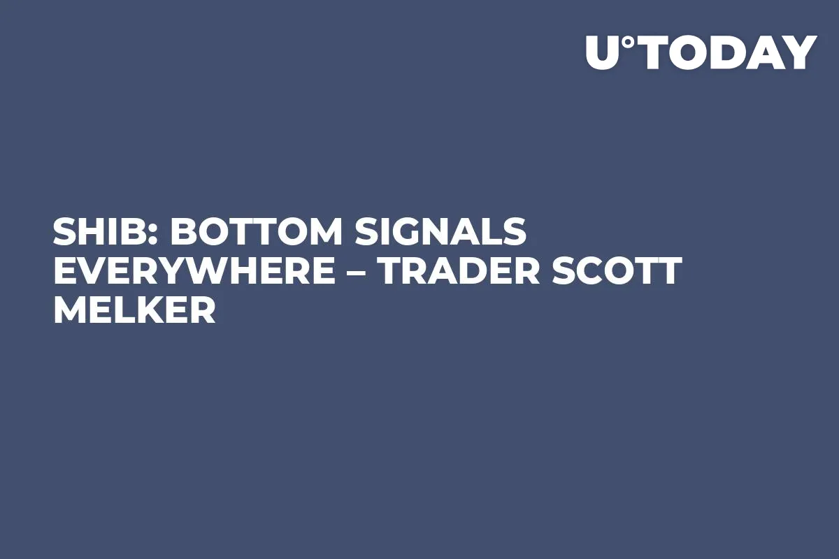 SHIB: Bottom Signals Everywhere – Trader Scott Melker