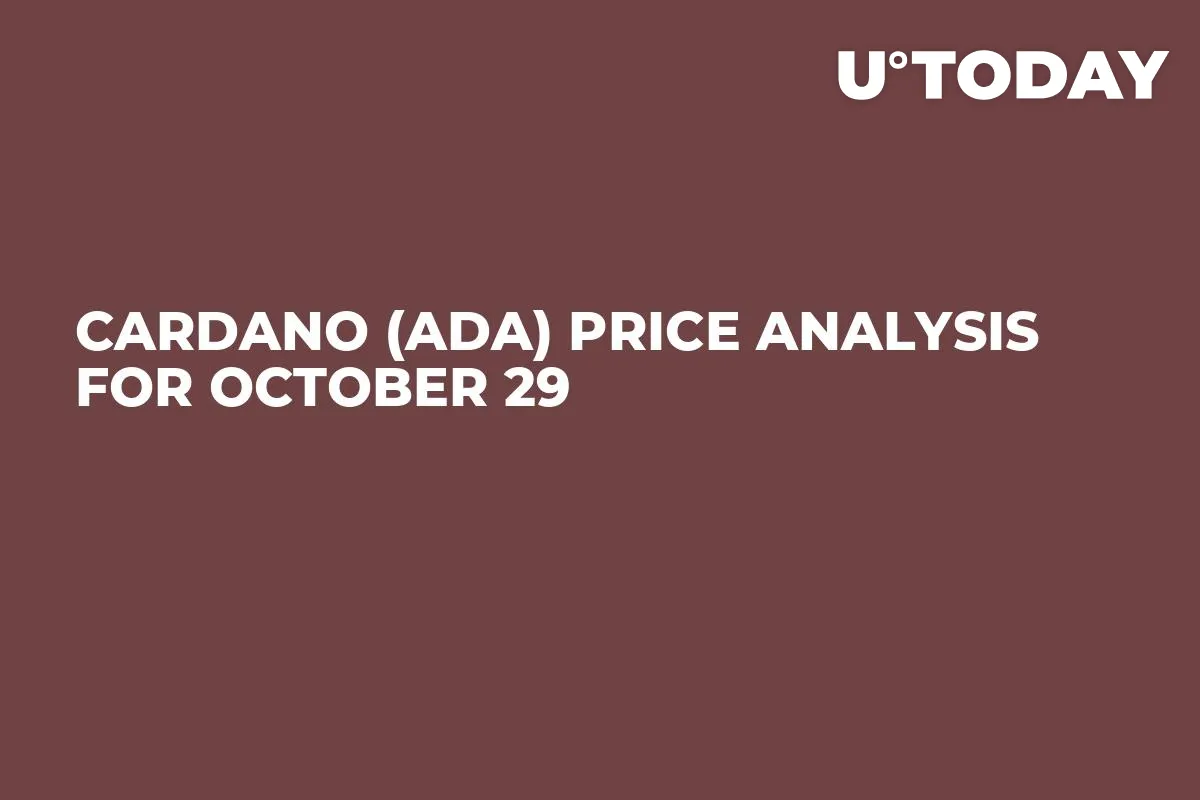 Cardano (ADA) Price Analysis for October 29