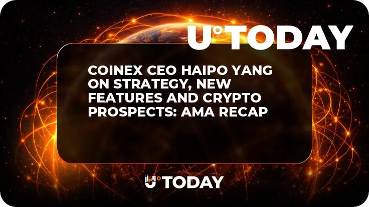 CoinEx CEO Haipo Yang on Strategy, New Features and Crypto Prospects: AMA Recap