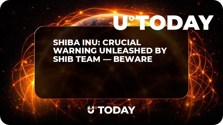 Shiba Inu: Crucial Warning Unleashed by SHIB Team — Beware