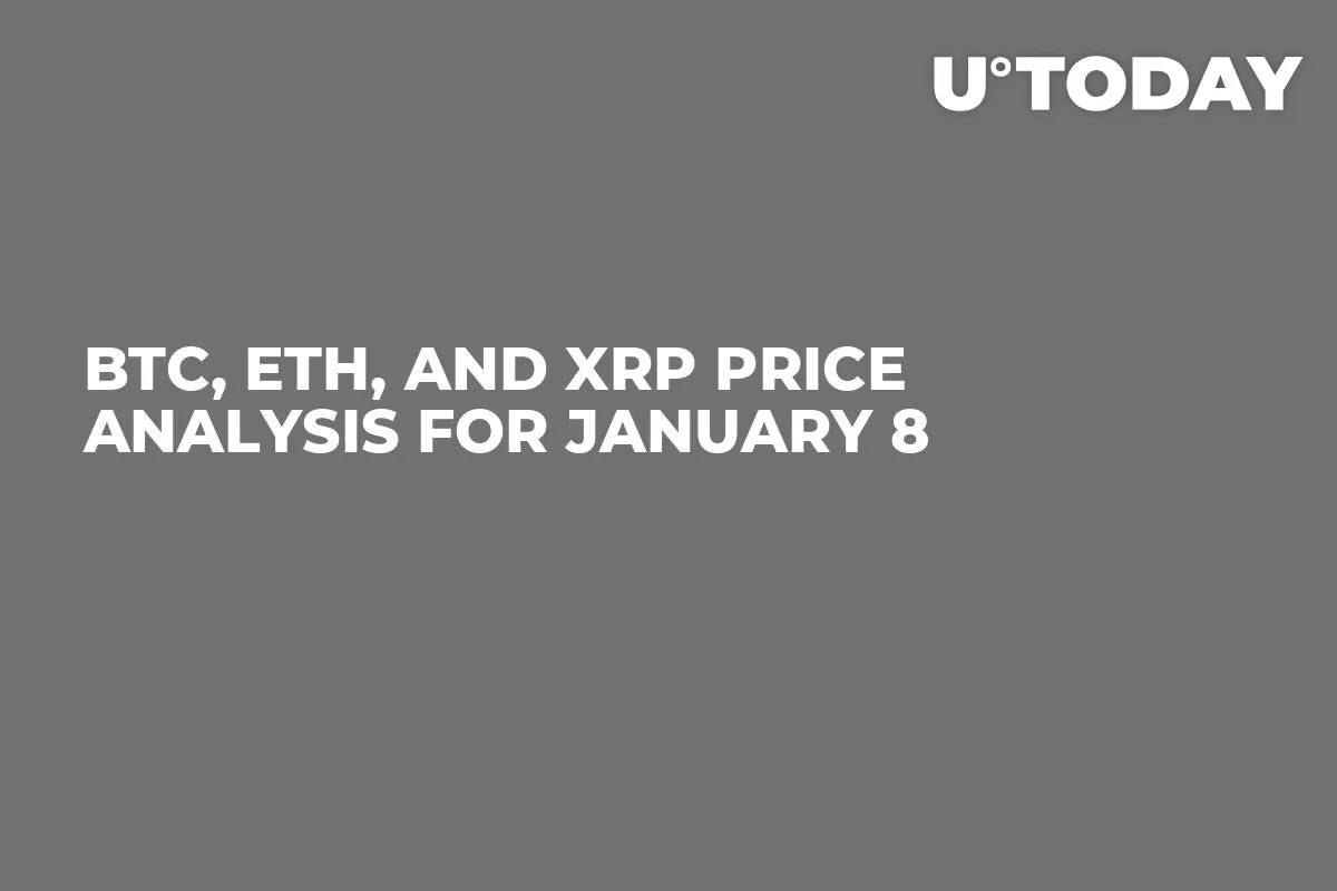 BTC, ETH, and XRP Price Analysis for January 8