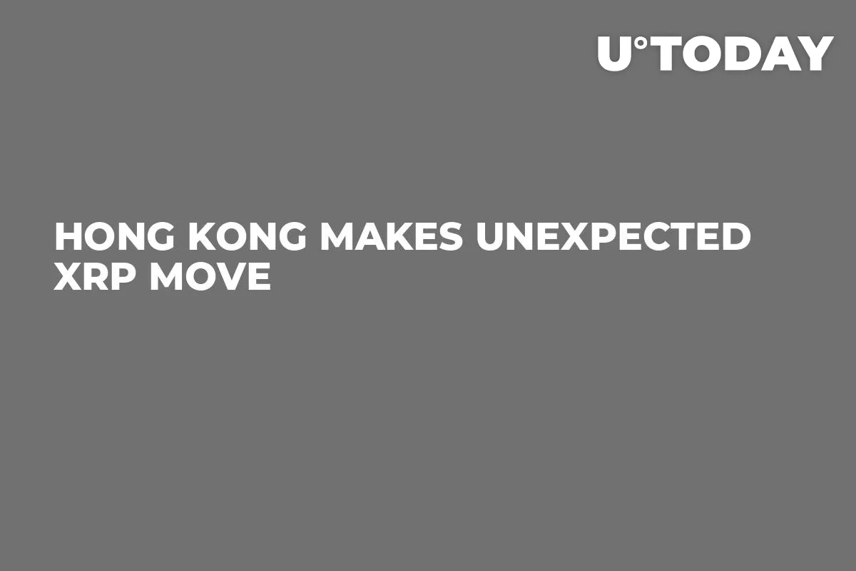 Hong Kong Makes Unexpected XRP Move