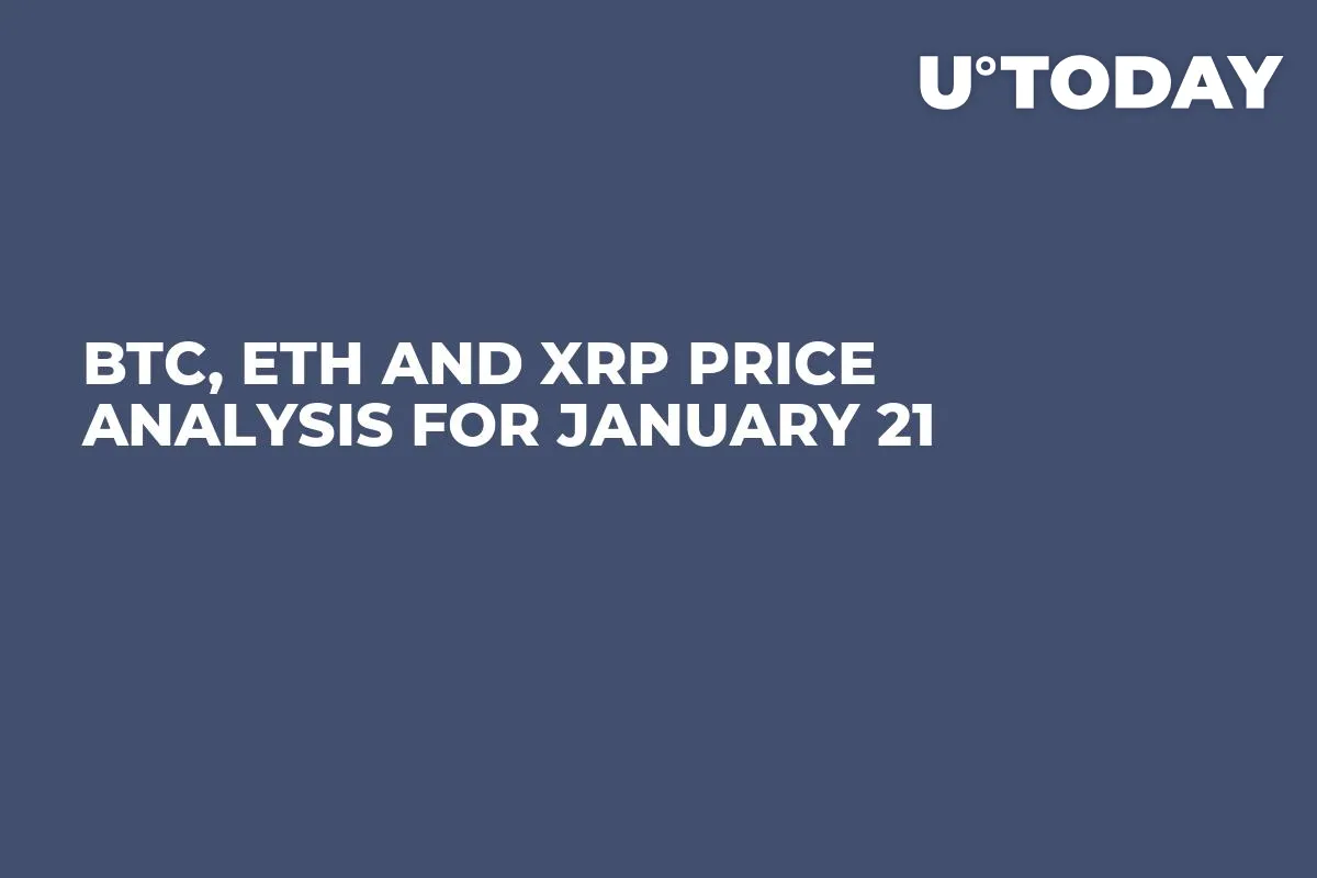BTC, ETH and XRP Price Analysis for January 21