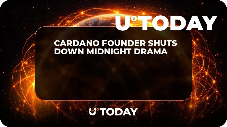 Cardano Founder Shuts Down Midnight Drama