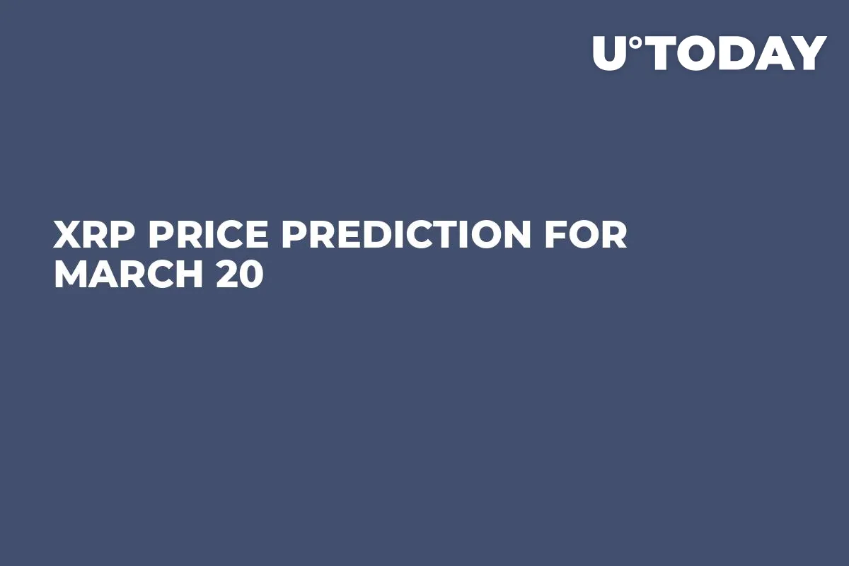 XRP Price Prediction for March 20