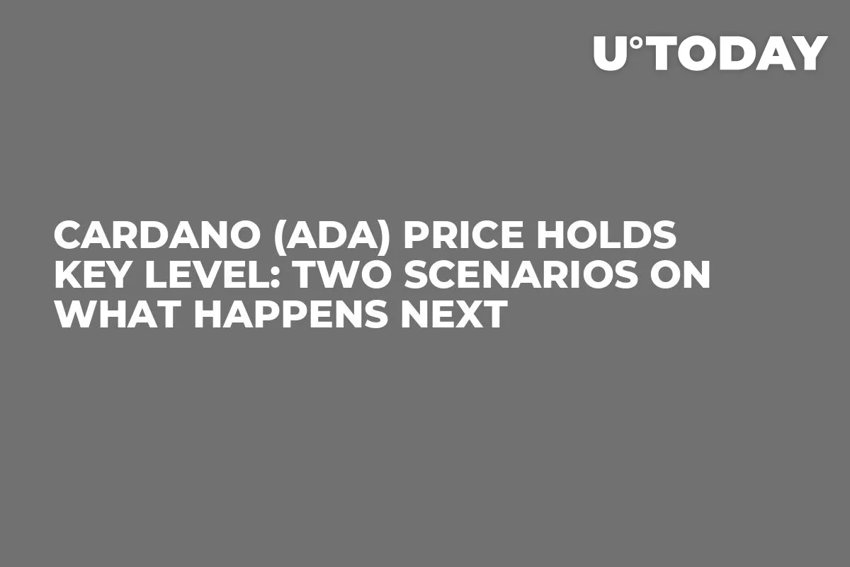 Cardano (ADA) Price Holds Key Level: Two Scenarios on What Happens Next