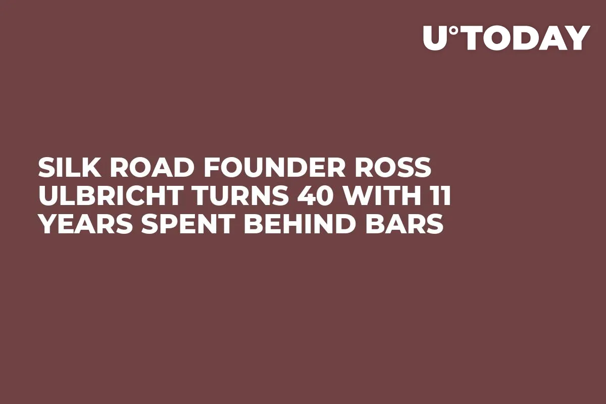 Silk Road Founder Ross Ulbricht Turns 40 with 11 Years Spent Behind Bars