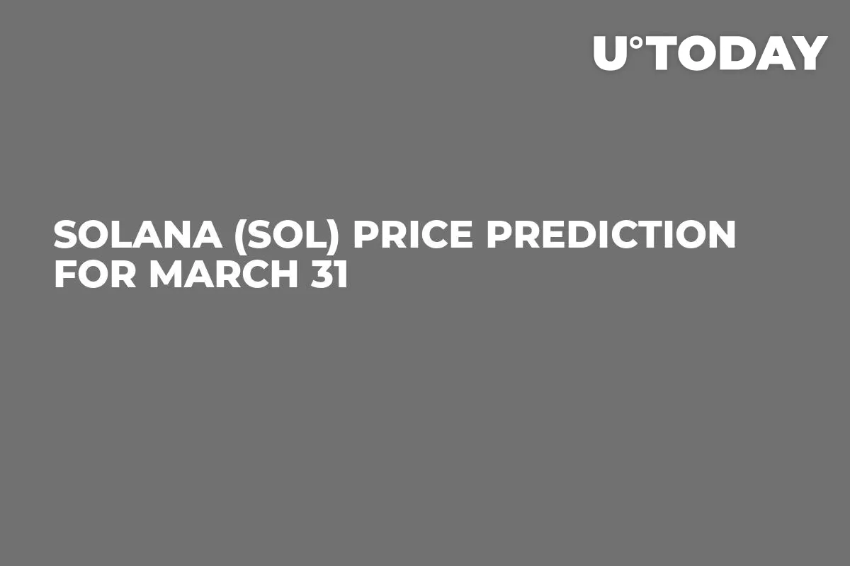 Solana (SOL) Price Prediction for March 31