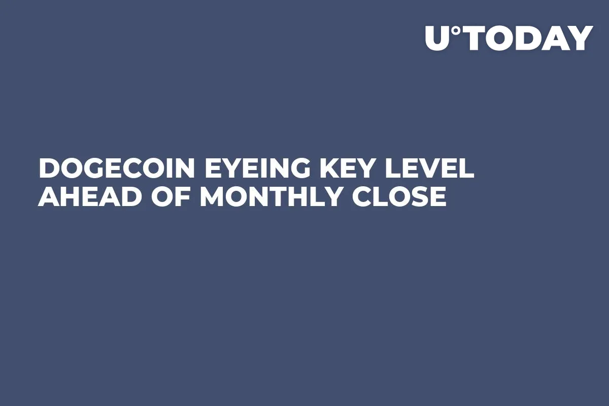 Dogecoin Eyeing Key Level Ahead of Monthly Close 