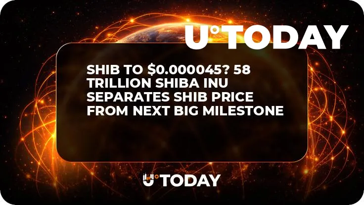 SHIB to $0.000045? 58 Trillion Shiba Inu Separates SHIB Price From Next Big Milestone